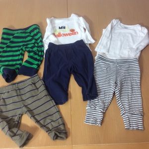 Carters boys pants and tops